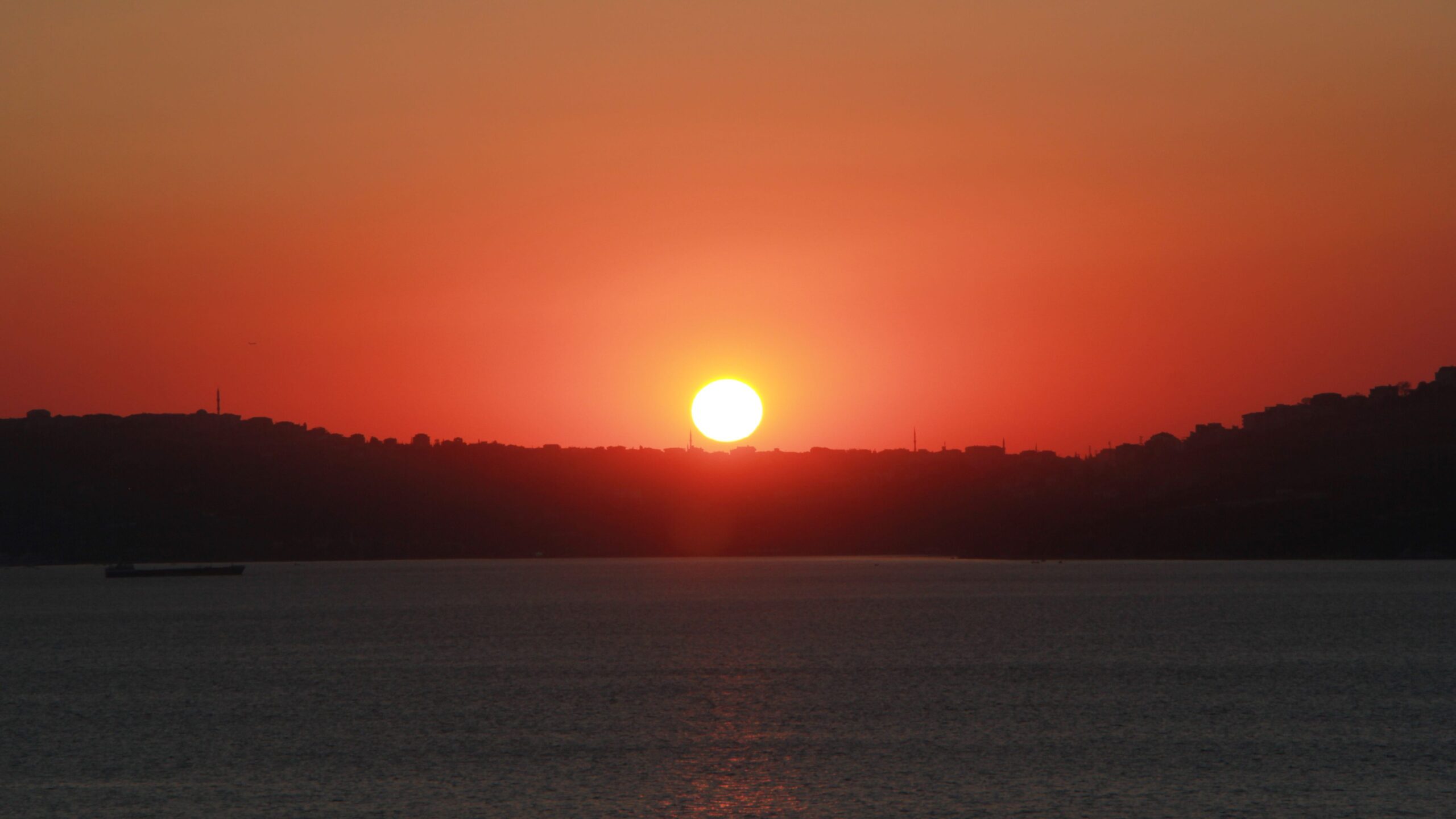 And the sunset? Why is it red?